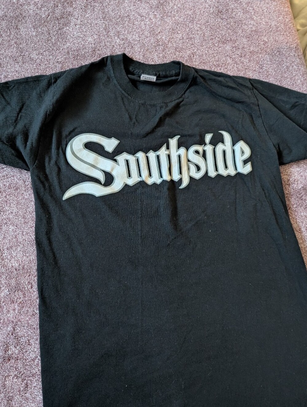 Gildan Black T‑Shirt with White Southside Script